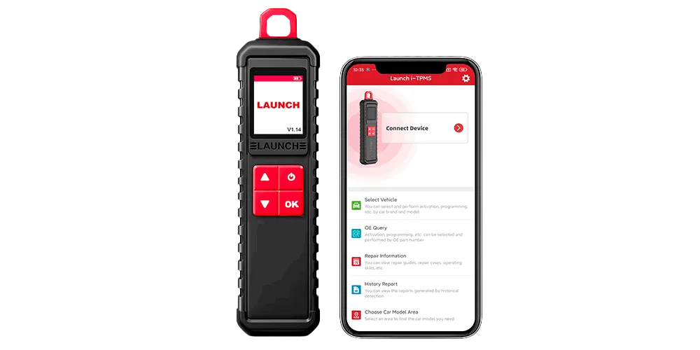 PROGRAMADOR DE SISTEMA  DE RUEDAS I-TPMS / LAUNCH
